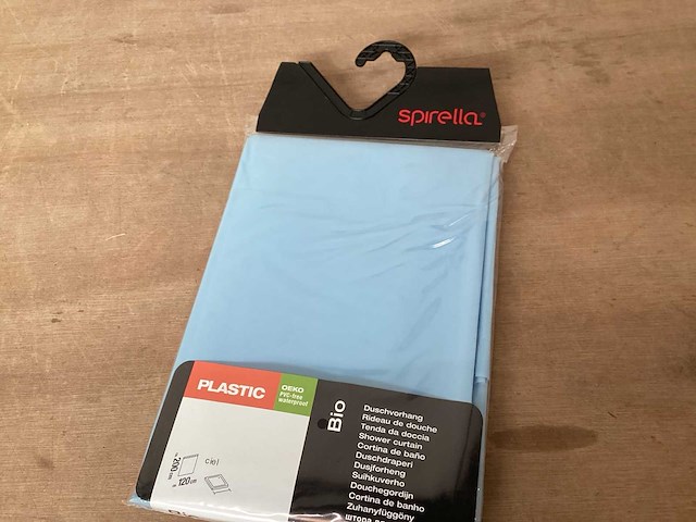 Spirella bio douchegordijn 120x200 cm (61x) - afbeelding 4 van  6