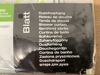 Spirella blatt douchegordijn 180x200 cm (63x) - afbeelding 4 van  6