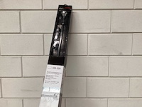 Spirella douchestang chroom met ringen (12x) - afbeelding 1 van  4