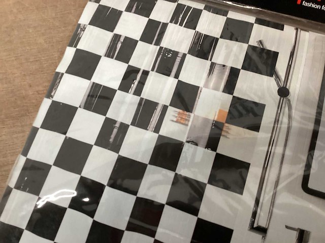 Spirella matto douchegordijn 180x200 cm (16x) - afbeelding 2 van  4