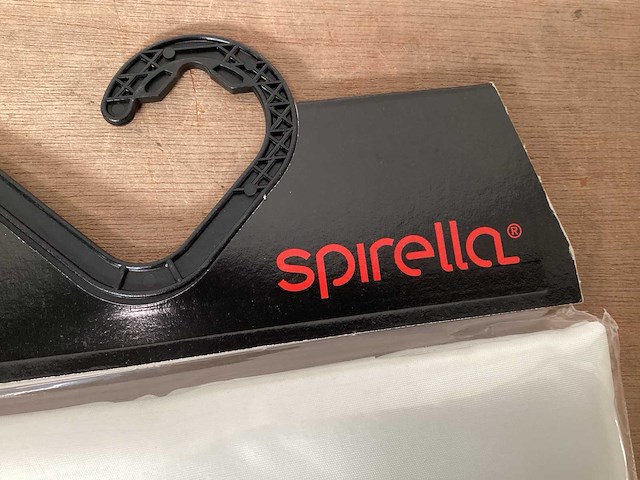Spirella primo wit douchegordijn 180x200 cm (62x) - afbeelding 1 van  1