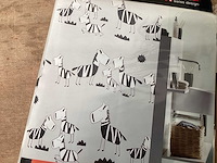 Spirella zebi douchegordijn 180x200 cm (110x) - afbeelding 3 van  5