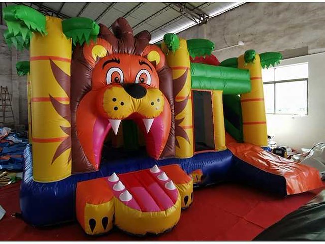 Spirngkasteel leeuw - afbeelding 1 van  1