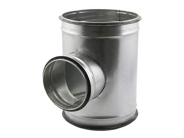 Spiro-safe t-stuk diameter 630 mm - 630 mm (90 graden) (sendz. verz.) - afbeelding 1 van  2