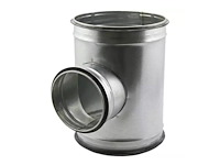 Spiro-safe t-stuk diameter 630 mm - 630 mm (90 graden) (sendz. verz.) - afbeelding 1 van  2