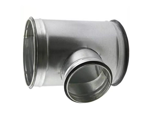 Spiro-safe t-stuk diameter 630 mm - 630 mm (90 graden) (sendz. verz.) - afbeelding 2 van  2