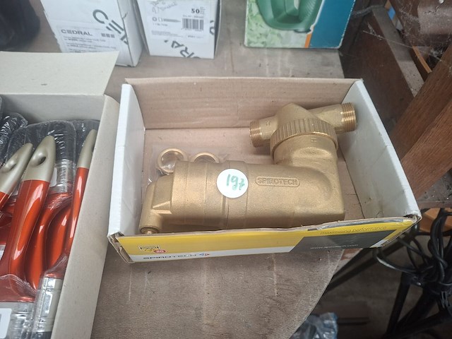 Spirotech kraan met terugslag - afbeelding 1 van  2