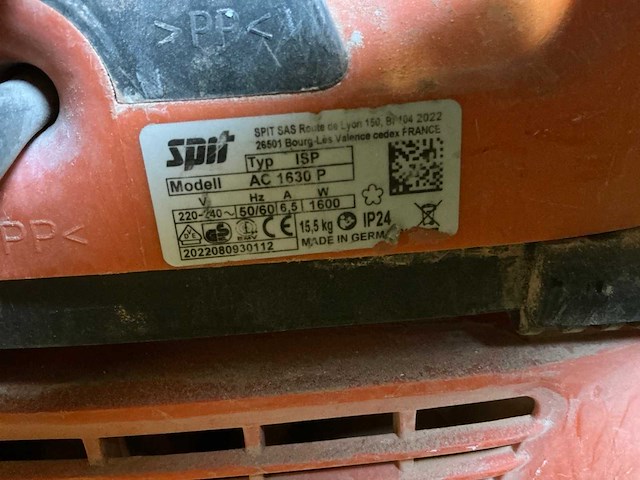 Spit 1630p industriële stofzuiger - afbeelding 4 van  5
