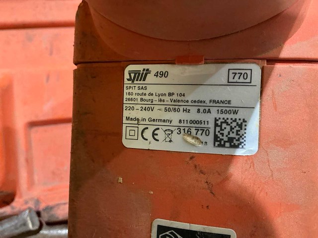 Spit 490 breekhamer - afbeelding 2 van  2