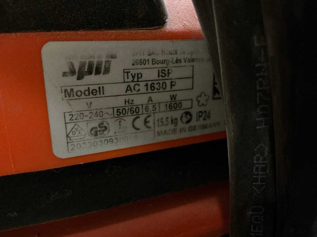 Spit ac 1630p industriële stofzuiger - afbeelding 6 van  6