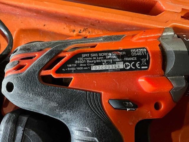 Spit accu-boormachine (2x) - afbeelding 4 van  9