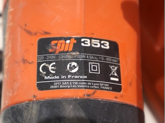 Spit boorhamer - afbeelding 4 van  5