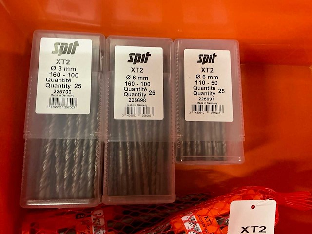 Spit boorset (2x) - afbeelding 2 van  5
