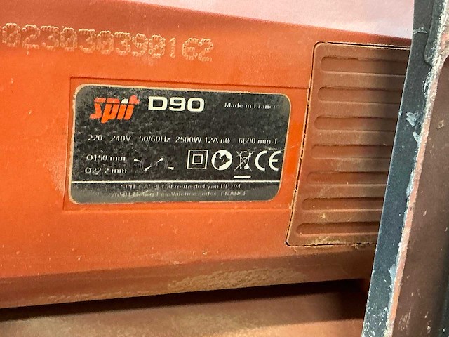 Spit d90 sleuvenzaagmachine - afbeelding 5 van  6
