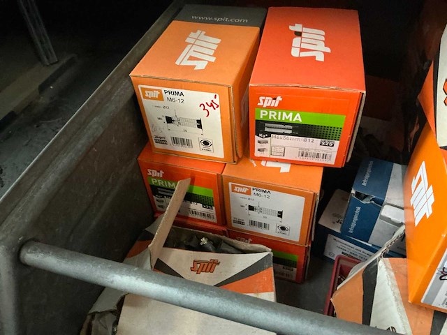 Spit divers bevestigingsmateriaal - afbeelding 2 van  4