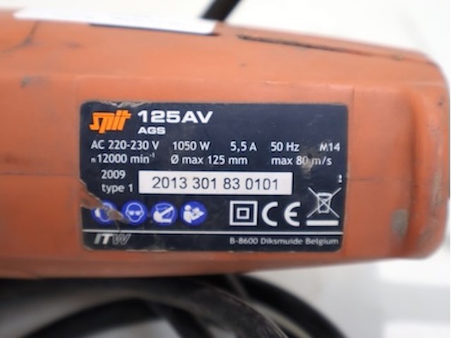 Spit haakse slijper - afbeelding 3 van  3