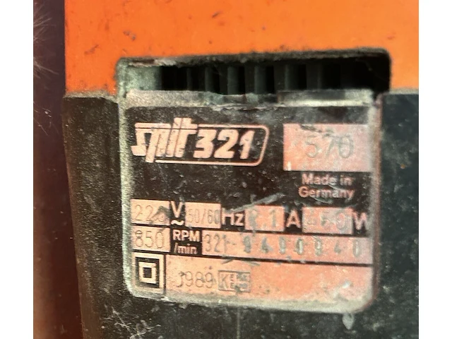Spit klopboor - afbeelding 2 van  2