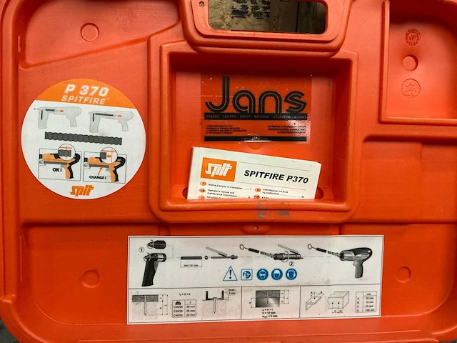Spitfire p370 overige gereedschappen - afbeelding 4 van  10