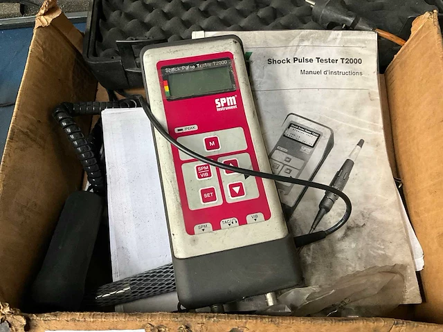 Spm shock pulse tester t2000 mobiele meetapparatuur & testapparatuur - afbeelding 1 van  2