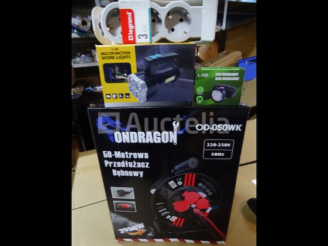 Spoel, zaklamp, koplamp, kabelvrije stekkerdoos - afbeelding 7 van  7