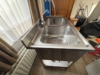 Spoelbak dubbel horeca - sink - afbeelding 4 van  5