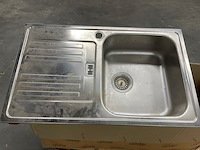 Spoelbak franke inox efn 614