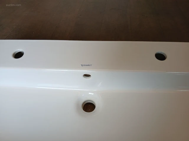 Spoelbak met 2 kraangaten duravit - afbeelding 2 van  5