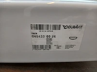 Spoelbak met 2 kraangaten duravit - afbeelding 3 van  5