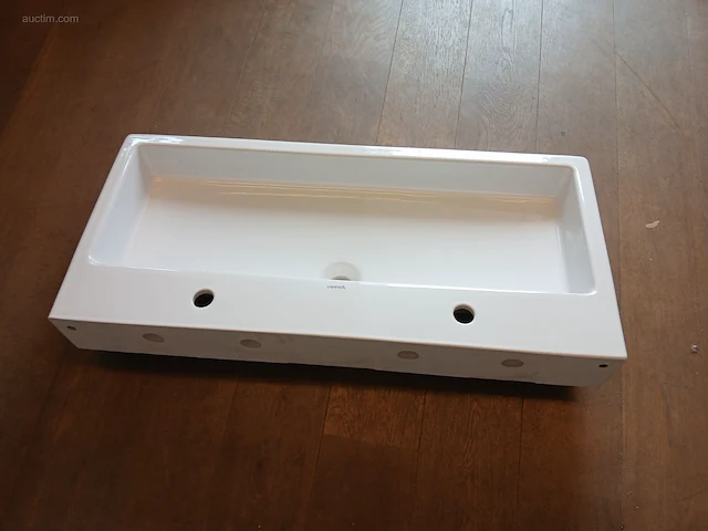 Spoelbak met 2 kraangaten duravit - afbeelding 5 van  5