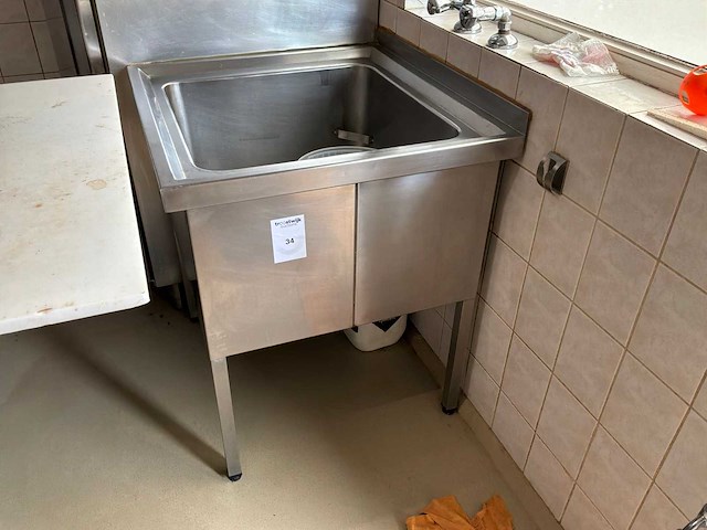 Spoelbak rvs - afbeelding 1 van  2