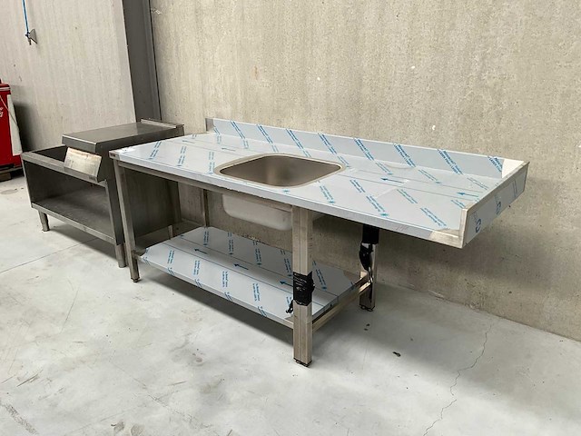 Spoelbak rvs - afbeelding 1 van  3