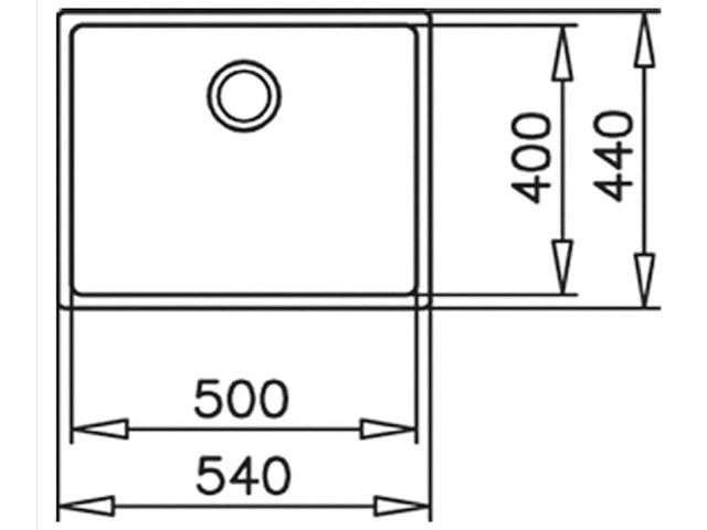 Spoelbak teka 115000005 - afbeelding 5 van  5