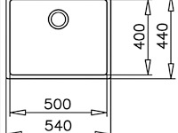 Spoelbak teka 115000005 - afbeelding 5 van  5