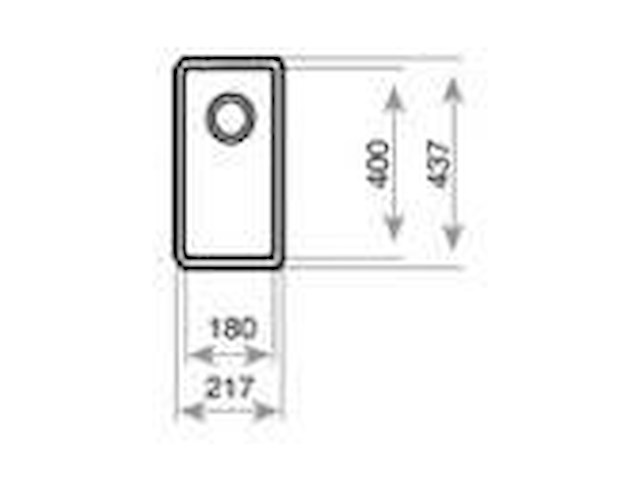 Spoelbak teka rs15 18.40 115000010 - afbeelding 6 van  7