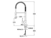 Spoelkraan teka inx 939 - 749390200 - afbeelding 5 van  6