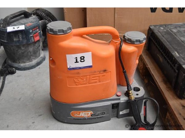 Spoelreinigingssysteem, speedclean, cj-125, 12v, werking niet gekend - afbeelding 1 van  2