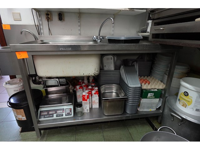 Spoeltafel rvs franke - afbeelding 1 van  4