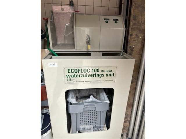 Spoelwaterreiniger voor verfrollers en kwasten - ecofloc 100 de luxe - afbeelding 1 van  3