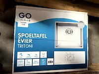 Spoettafel, evier tritoni - afbeelding 1 van  2