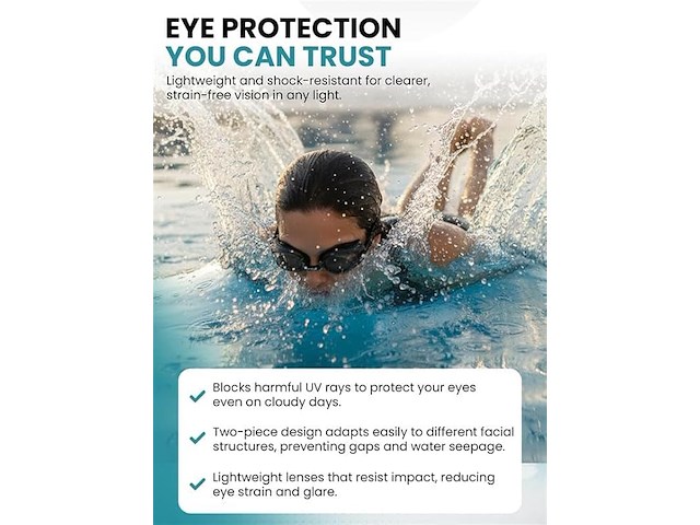 Sports world vision optische zwembril (- 6,00) - afbeelding 3 van  5