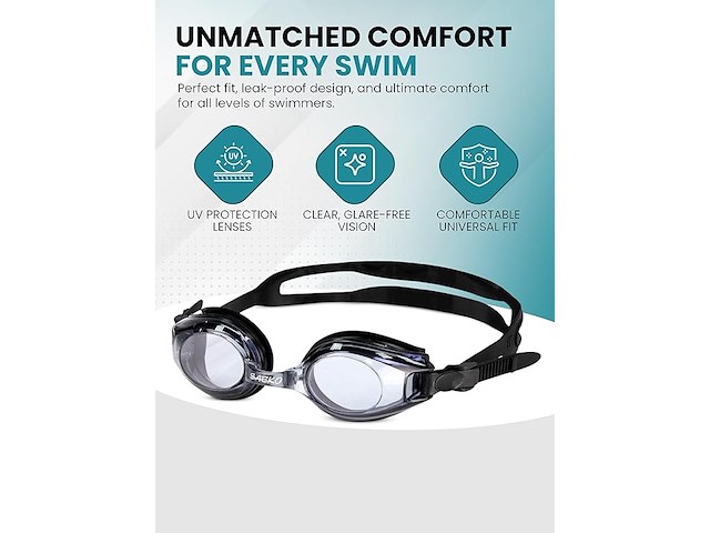 Sports world vision optische zwembril (- 6,00) - afbeelding 4 van  5