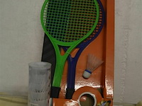 Sportset tennis en badminton - afbeelding 1 van  2