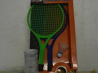 Sportset tennis en badminton - afbeelding 1 van  2