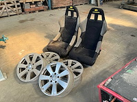 Sportzetels + 4x mercedes velg - afbeelding 1 van  3