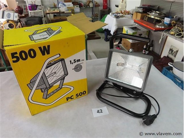 Spot 500w - afbeelding 1 van  3