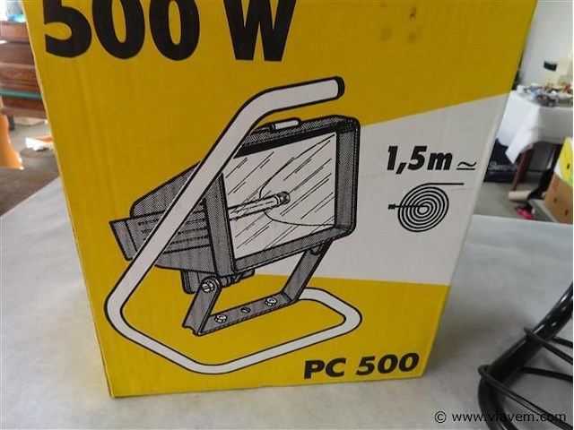Spot 500w - afbeelding 3 van  3