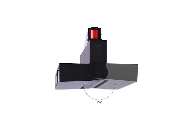 Spot draaibare lineaire led op magnetische rail 48v - 12w - libra (x4) - afbeelding 2 van  2