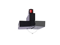 Spot draaibare lineaire led op magnetische rail 48v - 12w - libra (x4) - afbeelding 2 van  2