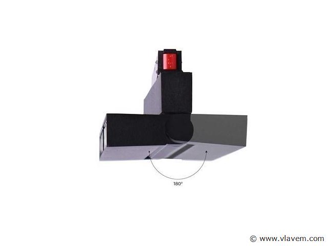 Spot draaibare lineaire led op magnetische rail 48v - 12w - libra (x4) - afbeelding 2 van  5