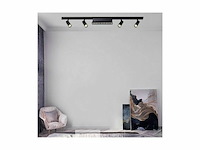 Spot draaibare lineaire led op magnetische rail 48v - 12w - libra (x4) - afbeelding 5 van  6